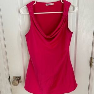 ✨stunning pink drop neck blouse✨